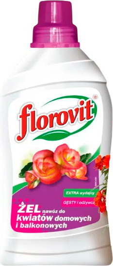 Изображение товара Удобрение Florovit Для домашних и балконных цветов (800г, гель)
