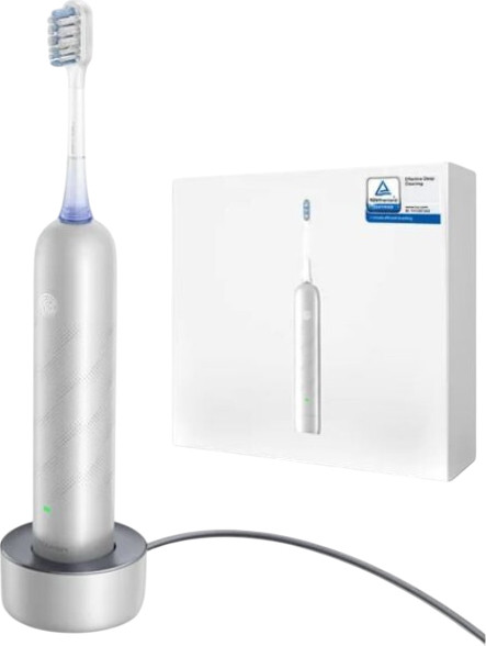 Изображение товара Электрическая зубная щетка Trouver Fresh 3D Clean Electric Toothbrush ATB15A (серебристый)