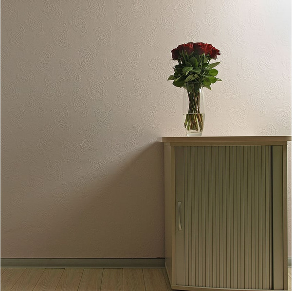 Изображение товара Стеклообои WELLTON Decor Розы / WD810 (12.5 м)