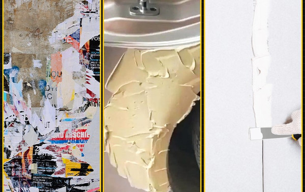 Изображение товара Шпатель Deli Нержавеющий YS EDL-HD6 (150мм, 2-х компонентная ручка, черный/желтый)