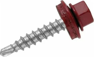 Изображение товара Саморез Daxmer Кровельный 5.5x25 (250шт, 3005 винный/красный)