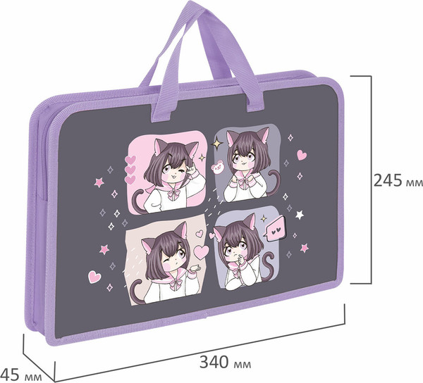 Изображение товара Папка-портфель Юнландия Anime Dreamer / 273357