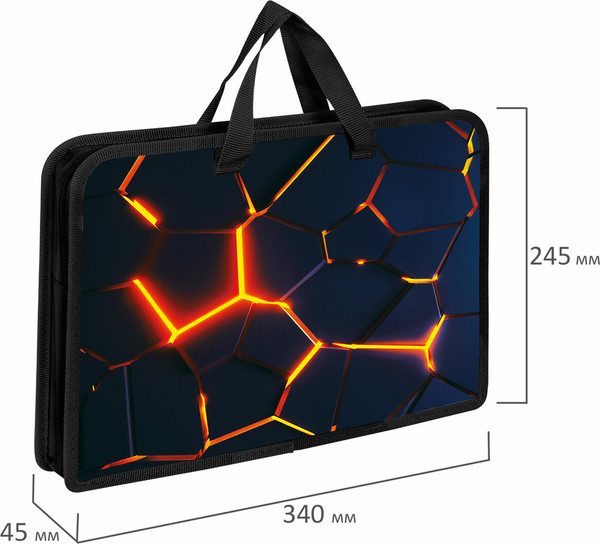 Изображение товара Папка-портфель Юнландия Volcano Split / 273358