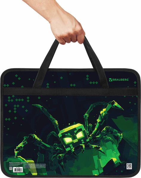 Изображение товара Папка-портфель Brauberg Ominous Spider / 273371