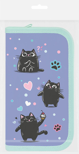 Изображение товара Пенал Пифагор Funny Cats / 273481