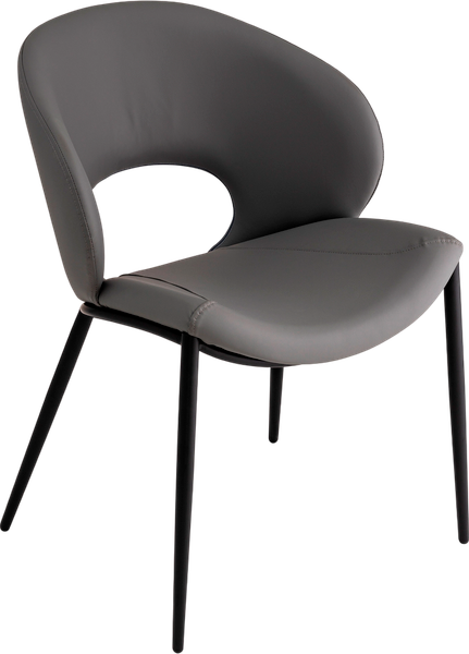 Изображение товара Стул Stool Group Вивьен / LV-114-Na993-08-01 (экокожа серый)