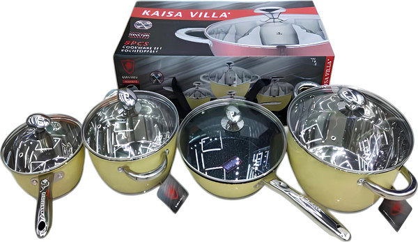 Изображение товара Набор кухонной посуды Kaisa Villa KV-6692