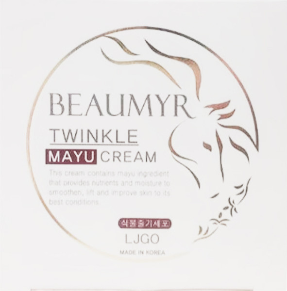 Изображение товара Крем для лица Beaumyr Twinkle Mayu Cream с экстрактом лошадиного жира (100мл)
