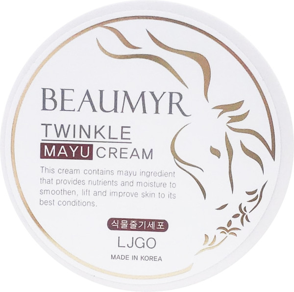Изображение товара Крем для лица Beaumyr Twinkle Mayu Cream с экстрактом лошадиного жира (100мл)