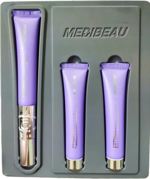 Изображение товара Крем для век Medibeau Premium Retinol Eye Cream с ретинолом (15млx3шт)