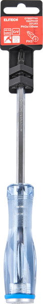 Изображение товара Отвертка Elitech 221203 / 207163