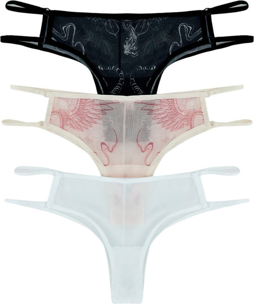 Изображение товара Комплект женских трусов Mark Formelle 412438-3 (р.94, тату на персиковом)