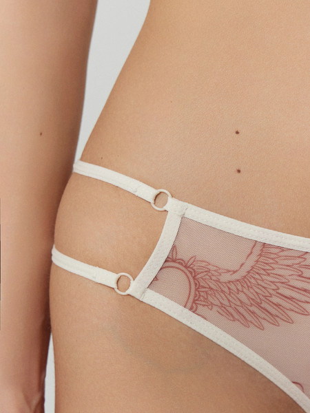 Изображение товара Комплект женских трусов Mark Formelle 412438-3 (р.98, тату на персиковом)