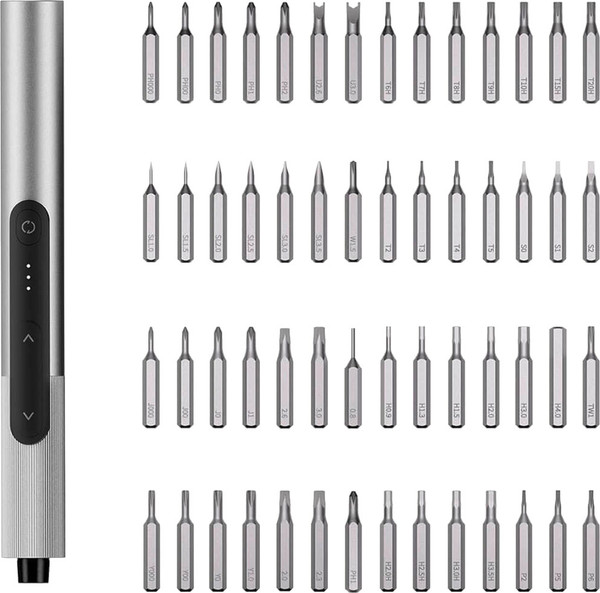 Изображение товара Электроотвертка HOTO SNAPBLOQ Electric Precision Screwdriver Master Set HFE0025GL (серый)