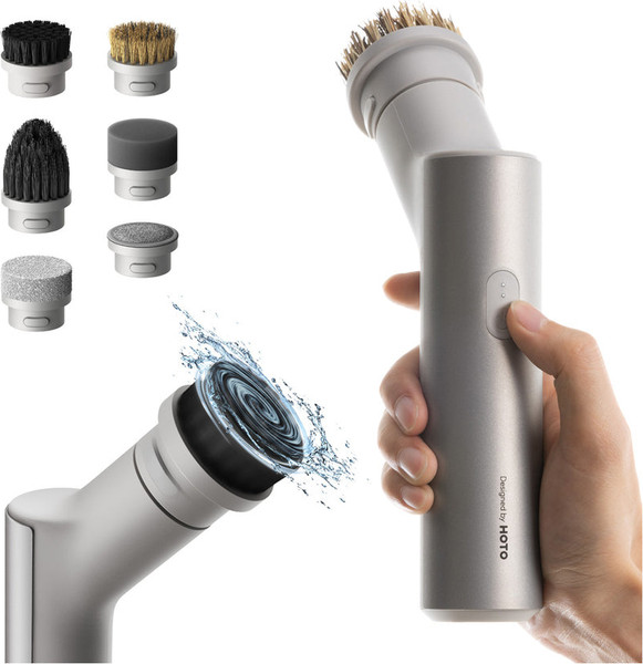 Изображение товара Электрощетка HOTO Electric Kitchen Scrubber HFE0029GL (серый)