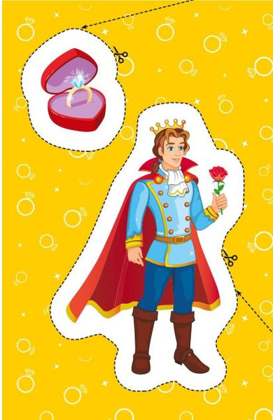 Изображение товара Развивающая книга Эксмо Мои первые вырезалки. Для девочек, мягкая обложка