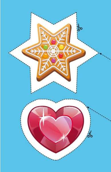 Изображение товара Развивающая книга Эксмо Мои первые вырезалки. Линии и фигуры, мягкая обложка