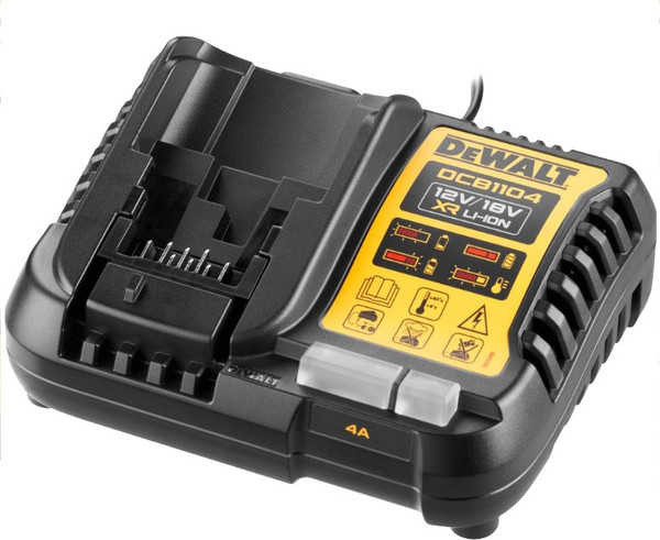 Изображение товара Набор аккумуляторов для электроинструмента DeWalt DCB1104 (12V/18V) + аккумуляторы DCBP518 / DCB1104H2