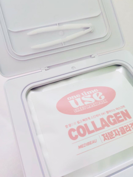 Изображение товара Набор масок для лица Medibeau One Time Use Collagen Sheet Mask Pack с коллагеном (30шт)