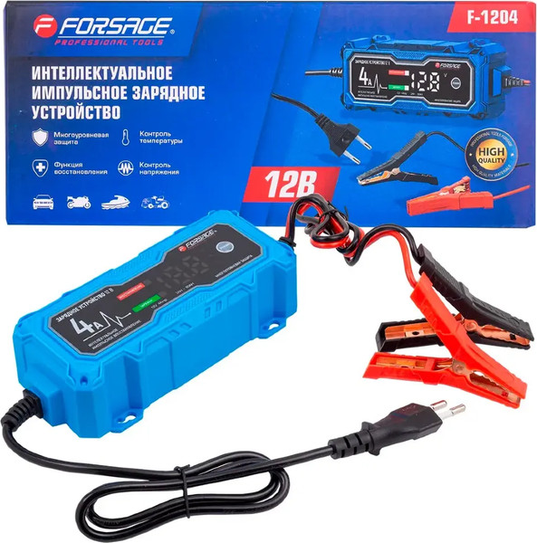 Изображение товара Зарядное устройство для аккумулятора Forsage F-1204 (60929)