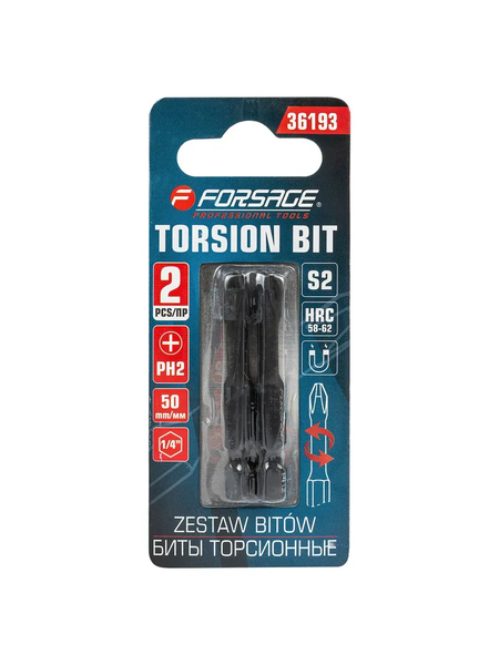 Изображение товара Набор бит Forsage F-36193 (60910)