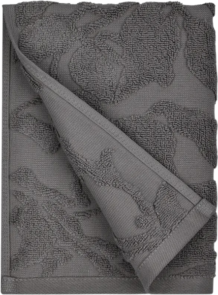 Изображение товара Полотенце Arya Leaves / 8680943255884 (темно-серый)