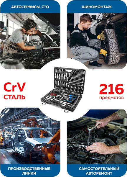 Изображение товара Универсальный набор инструментов Forsage 60 403 / F-38841 SM