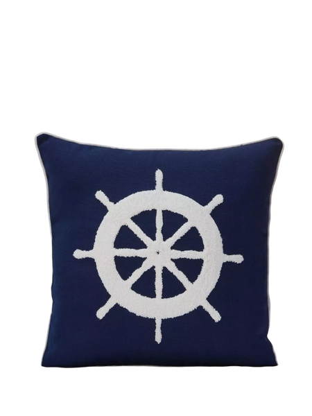 Изображение товара Чехол на подушку Arya Captain / 8680943255518 (белый/темно-синий)
