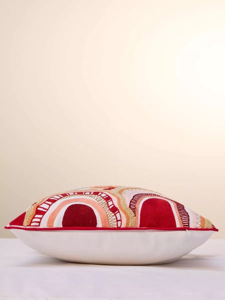 Изображение товара Чехол на подушку Arya Fantasy / 8680943255525 (белый/красный)