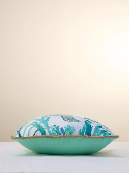 Изображение товара Чехол на подушку Arya Tortuga / 8680943255495 (белый/голубой)