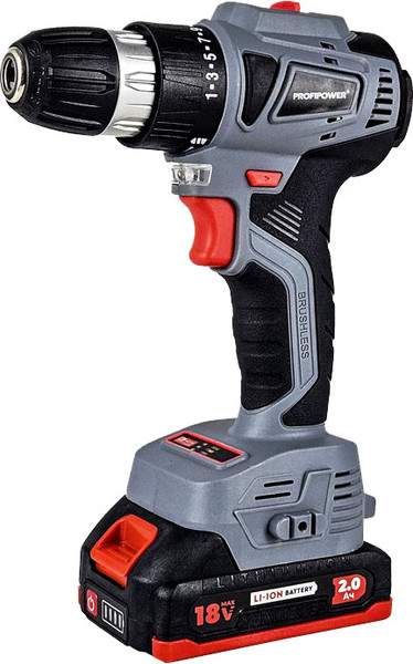 Изображение товара Аккумуляторная дрель-шуруповерт Profipower MKBL-18BT / E0146