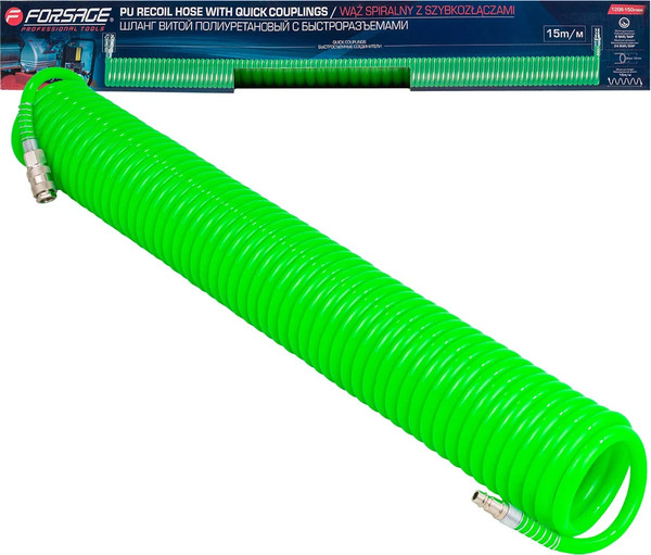 Изображение товара Шланг для компрессора Forsage 59 767 / F-1208-15Green