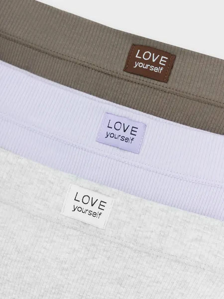 Изображение товара Комплект женских трусов Mark Formelle 412491-3 (р.106, светло-фиолетовый/декор)