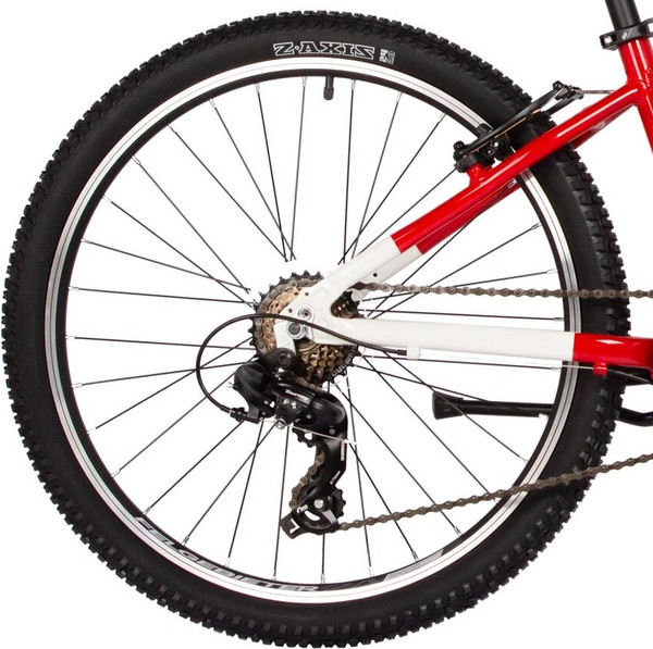 Изображение товара Велосипед Novatrack Extreme 24 / 24AHV.EXTREME.13RD5 (13, красный/белый, разобраный, в коробке)