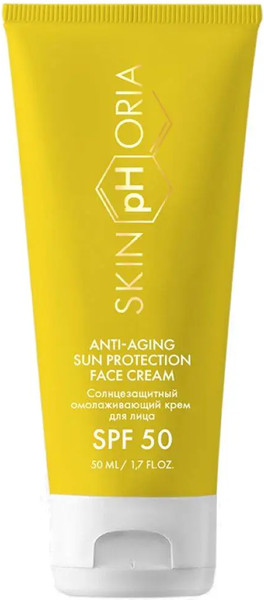 Изображение товара Крем солнцезащитный SkinpHoria Anti-aging Sun Protection Face Cream SPF50 (50мл)
