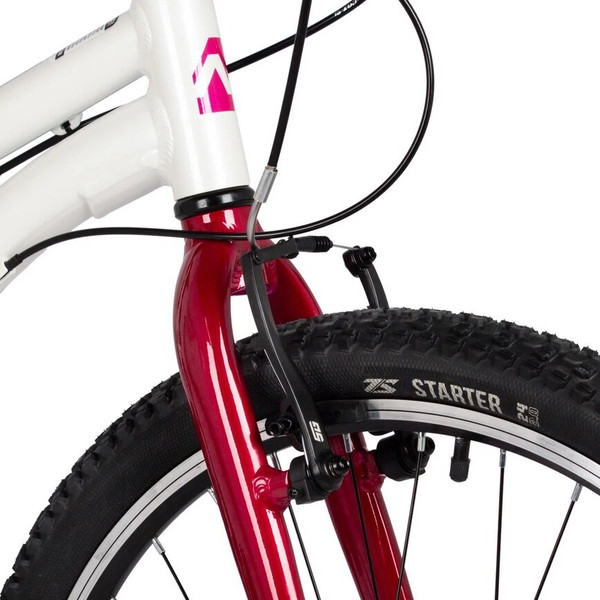 Изображение товара Велосипед Novatrack Novara 24 / 24AHV.NOVARA.10WT5 (10, белый)