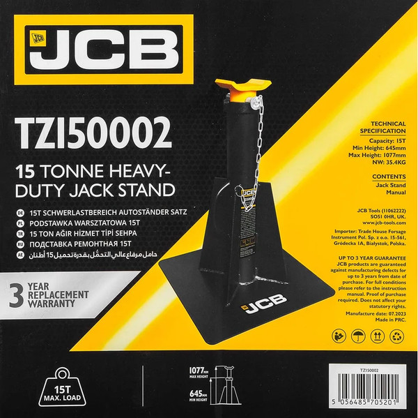 Изображение товара Подставка под автомобиль JCB JCB-TZ150002 (59572)