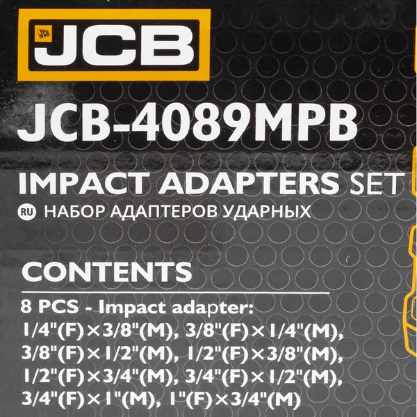 Изображение товара Набор адаптеров слесарных JCB 4089MPB (61069)