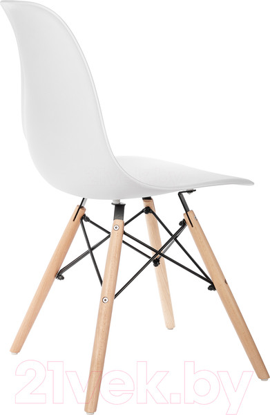 Изображение товара Набор стульев Mio Tesoro Бари SC-001 (4шт, белый/дерево)