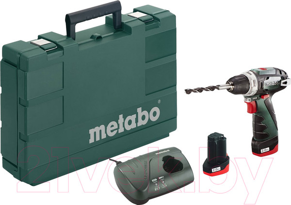Изображение товара Профессиональная дрель-шуруповерт Metabo PowerMaxx BS Basic (600080500)