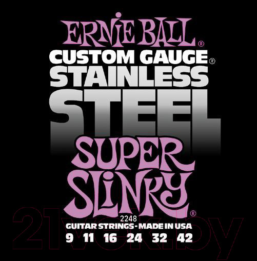 Изображение товара Струны для электрогитары Ernie Ball 2248