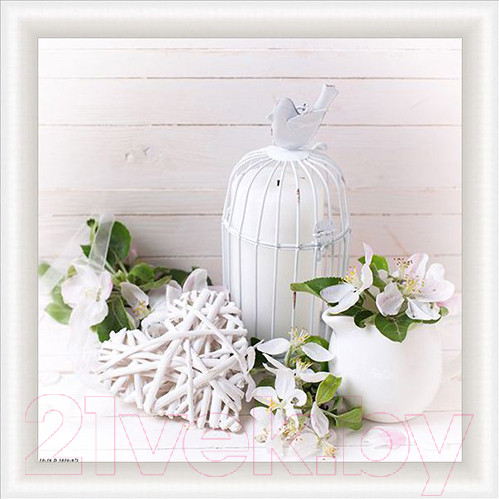 Изображение товара Картина Декарт Композиция со свечами 8Л1462 (в раме)