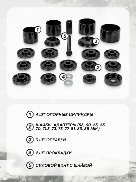 Изображение товара Набор автоинструмента JBC 924T1 (61089)