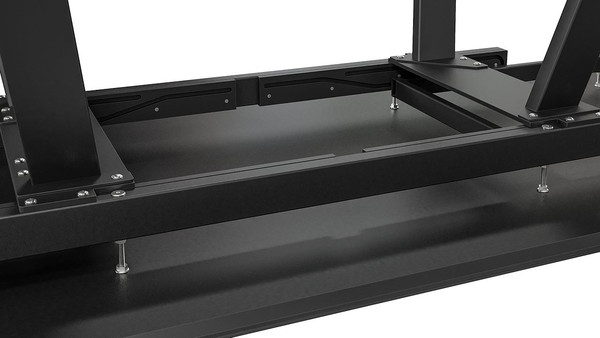 Изображение товара Обеденный стол ТриЯ Дэкстон Тип 1 / 264172 (черный муар/керамика матовая белый мрамор)