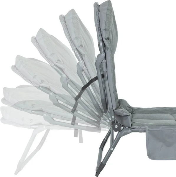 Изображение товара Складной шезлонг ISMA ISMA-FG-HY-8008BL (62343)