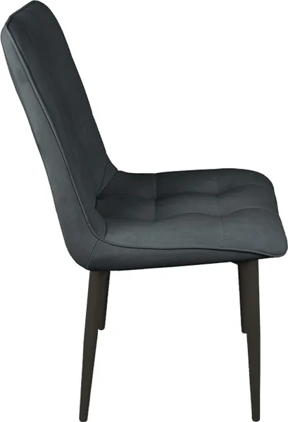 Изображение товара Стул ТриЯ Фредо / 262828 (черный муар/микровелюр Brendy Graphite)