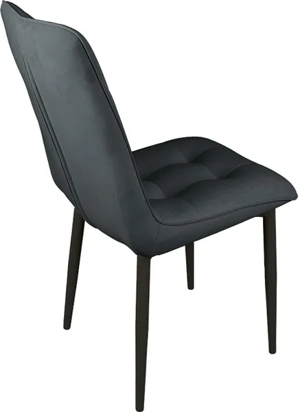 Изображение товара Стул ТриЯ Фредо / 262828 (черный муар/микровелюр Brendy Graphite)