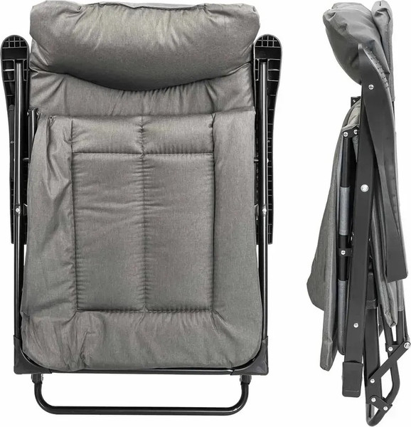 Изображение товара Складной шезлонг ISMA ISMA-FG-HY-8000DGR (62318)