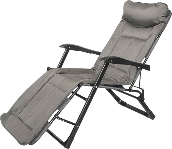Изображение товара Складной шезлонг ISMA ISMA-FG-HY-8000DGR (62318)