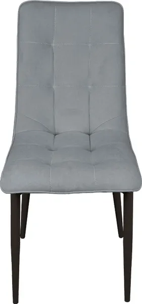 Изображение товара Стул ТриЯ Фредо / 262829 (черный муар/микровелюр Brendy Grey)